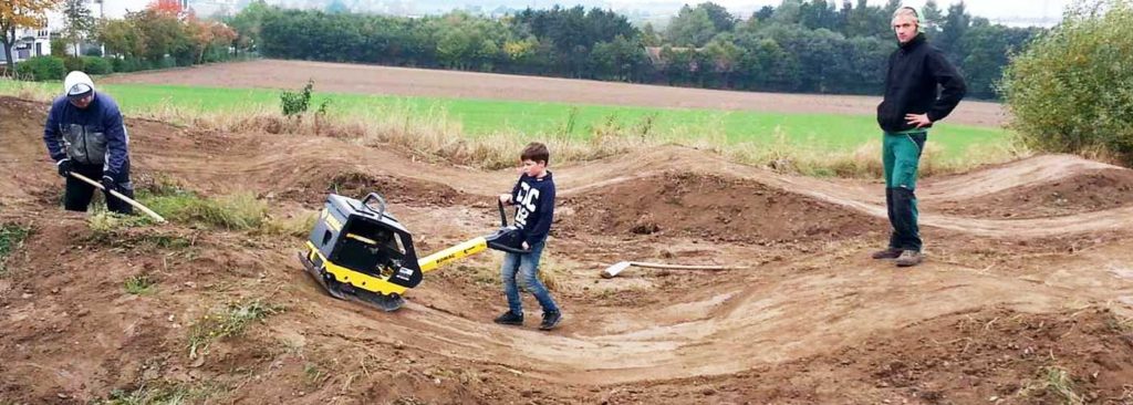 Pumptrack bauen